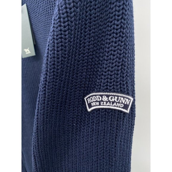 Rodd And Gunn Casnell Island Sweater In Navy Blue Size XL NWT (A-3) - Picture 10 of 10
